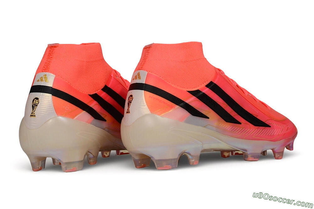Adidas F50 Hyperfast Elite Laceless FG Firm Ground Soccer Cleats - Pink/Solar Pink/Black 6