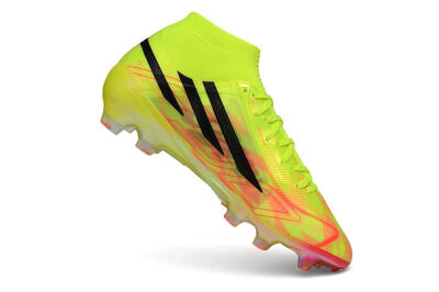 Adidas F50 Hyperfast Elite Laceless FG Firm Ground Soccer Cleats - Yellow/Solar Yellow/Black