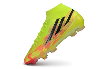 Adidas F50 Hyperfast Elite Laceless FG Firm Ground Soccer Cleats - Yellow/Solar Yellow/Black