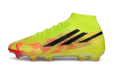 Adidas F50 Hyperfast Elite Laceless FG Firm Ground Soccer Cleats - Yellow/Solar Yellow/Black