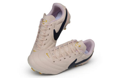 Nike Tiempo Ligera Pro FG Firm Ground Soccer Cleats - Pink/Barely Rose/Midnight Navy