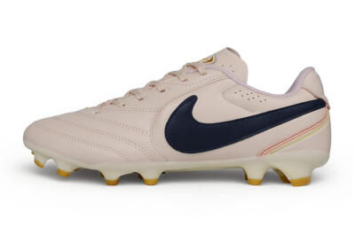 Nike Tiempo Ligera Pro FG Firm Ground Soccer Cleats - Pink/Barely Rose/Midnight Navy