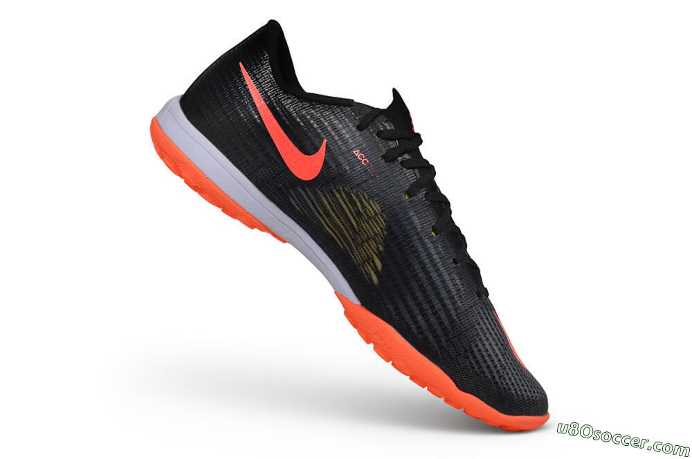Nike Air Zoom Mercurial Superfly 11 Elite TF Artificial Turf Soccer Shoes - Black/Black/Bright Crimson 4