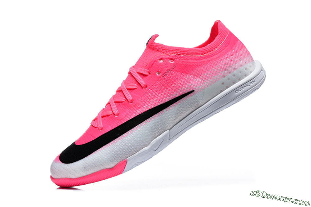 Nike Air Zoom Mercurial Vapor 17 Elite TF Artificial Turf Soccer Shoes - Pink/Hyper Pink/Metallic Silver 8