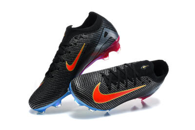 Nike Air Zoom Mercurial Vapor 16 Elite FG Firm Ground Soccer Cleats - Black/Black/Multicolor