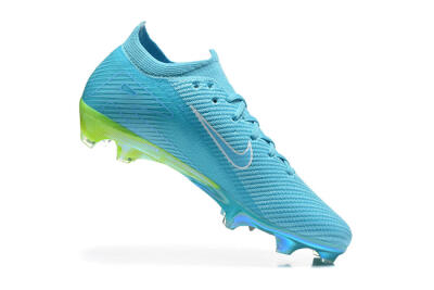 Nike Air Zoom Mercurial Vapor 16 Elite FG Firm Ground Soccer Cleats - Blue/Baltic Blue/Lime Blast