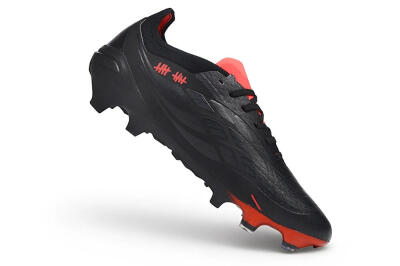 Adidas Predator 26 Elite 1994 FG Firm Ground Soccer Cleats - Black/Core Black/Solar Red