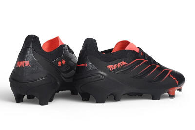 Adidas Predator 26 Elite 1994 FG Firm Ground Soccer Cleats - Black/Core Black/Solar Red