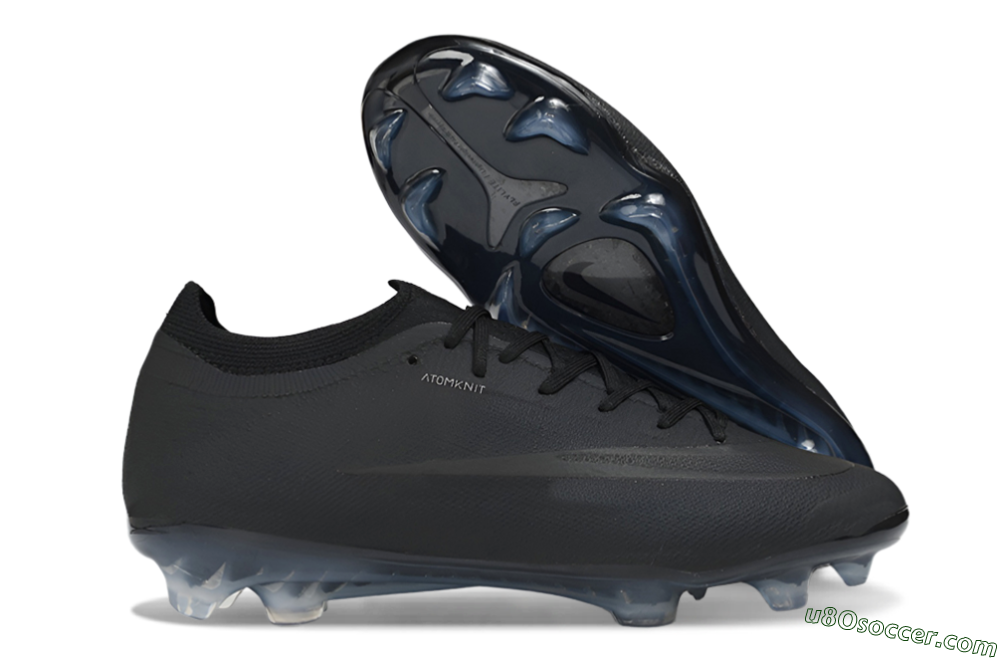 Nike Air Zoom Mercurial Vapor 17 Elite FG Firm Ground Soccer Cleats - Black/Triple Black/Matte Black 1
