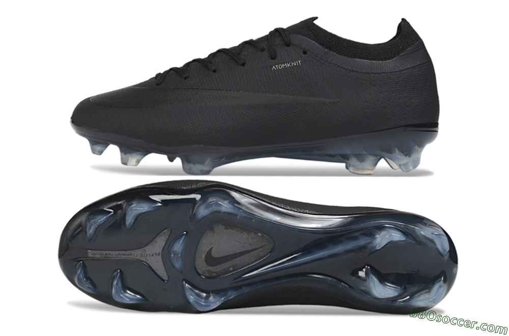 Nike Air Zoom Mercurial Vapor 17 Elite FG Firm Ground Soccer Cleats - Black/Triple Black/Matte Black 0