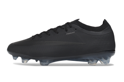 Nike Air Zoom Mercurial Vapor 17 Elite FG Firm Ground Soccer Cleats - Black/Triple Black/Matte Black