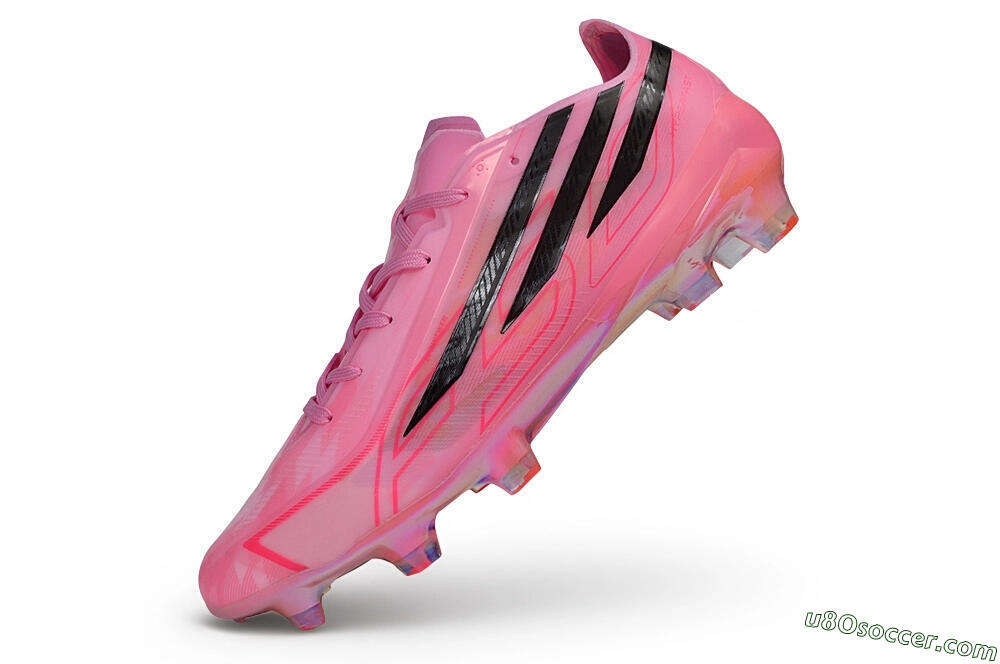 Adidas F50 Hyperfast Elite FG Firm Ground Soccer Cleats - Pink/Lucid Pink/Core Black 6