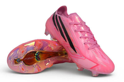 Adidas F50 Hyperfast Elite FG Firm Ground Soccer Cleats - Pink/Lucid Pink/Core Black