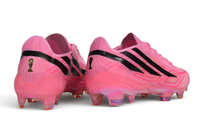 Adidas F50 Hyperfast Elite FG Firm Ground Soccer Cleats - Pink/Lucid Pink/Core Black