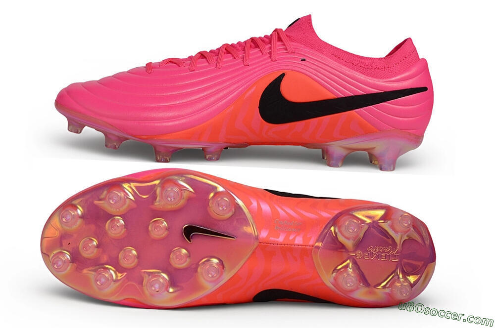 Nike Tiempo Legend 11 Elite AG Artificial Grass Soccer Cleats - Pink/Hyper Pink/Sunset Glow 0