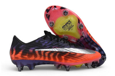 Nike Air Zoom Mercurial Superfly 11 Elite SG Soft Ground Soccer Cleats - Black/Sunset Glow/Midnight Purple