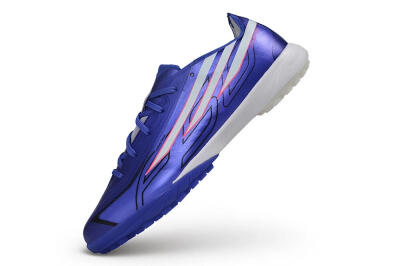 Adidas F50 Hyperfast League TF Artificial Turf Soccer Shoes - Blue/Royal Blue/Lucid Pink