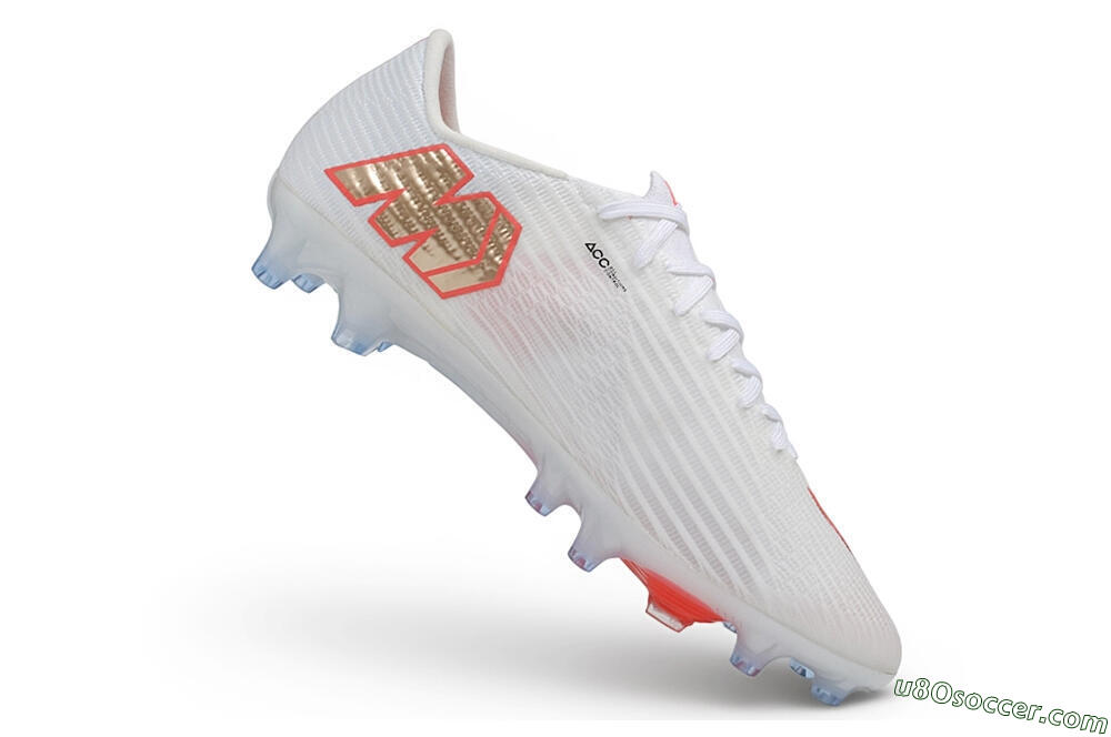 Nike Air Zoom Mercurial Superfly 11 Elite AG Artificial Grass Soccer Cleats - White/Metallic Gold/Bright Crimson 4