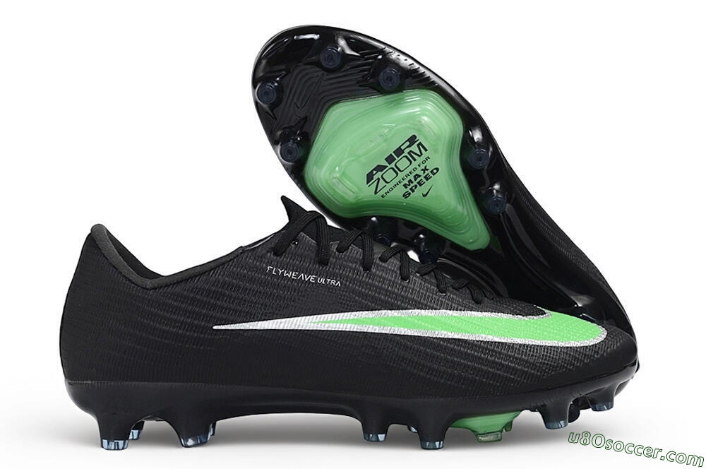 Nike Air Zoom Mercurial Superfly 11 Elite FG Firm Ground Soccer Cleats - Black/Black/Electric Green 1