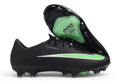Nike Air Zoom Mercurial Superfly 11 Elite FG Firm Ground Soccer Cleats - Black/Black/Electric Green