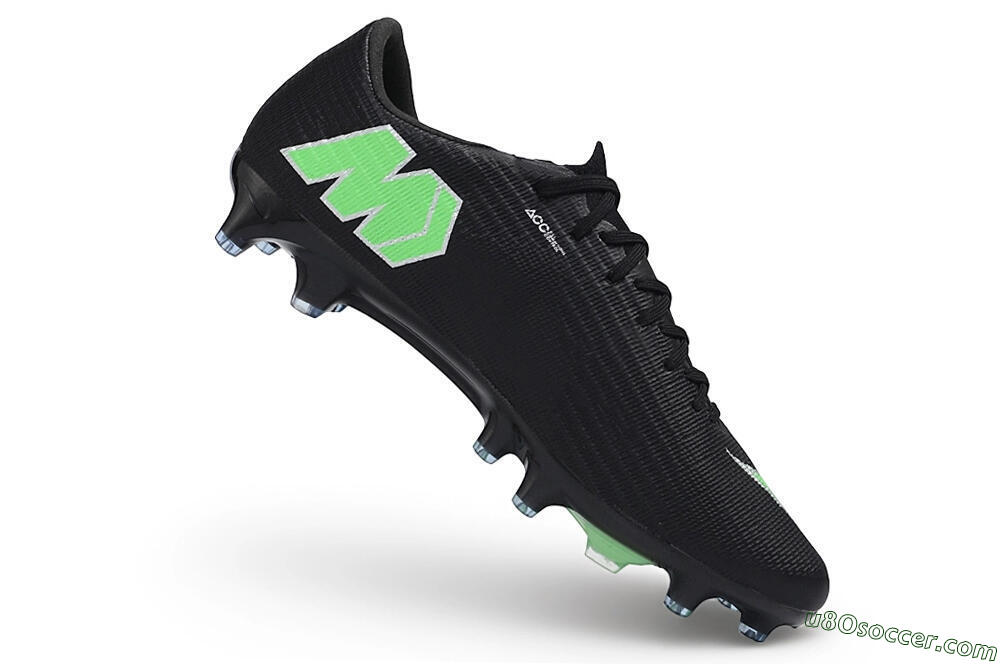 Nike Air Zoom Mercurial Superfly 11 Elite FG Firm Ground Soccer Cleats - Black/Black/Electric Green 4