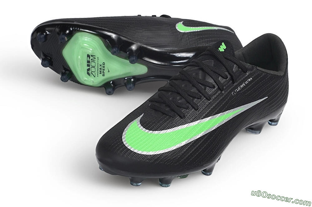 Nike Air Zoom Mercurial Superfly 11 Elite FG Firm Ground Soccer Cleats - Black/Black/Electric Green 3