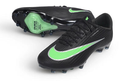 Nike Air Zoom Mercurial Superfly 11 Elite FG Firm Ground Soccer Cleats - Black/Black/Electric Green