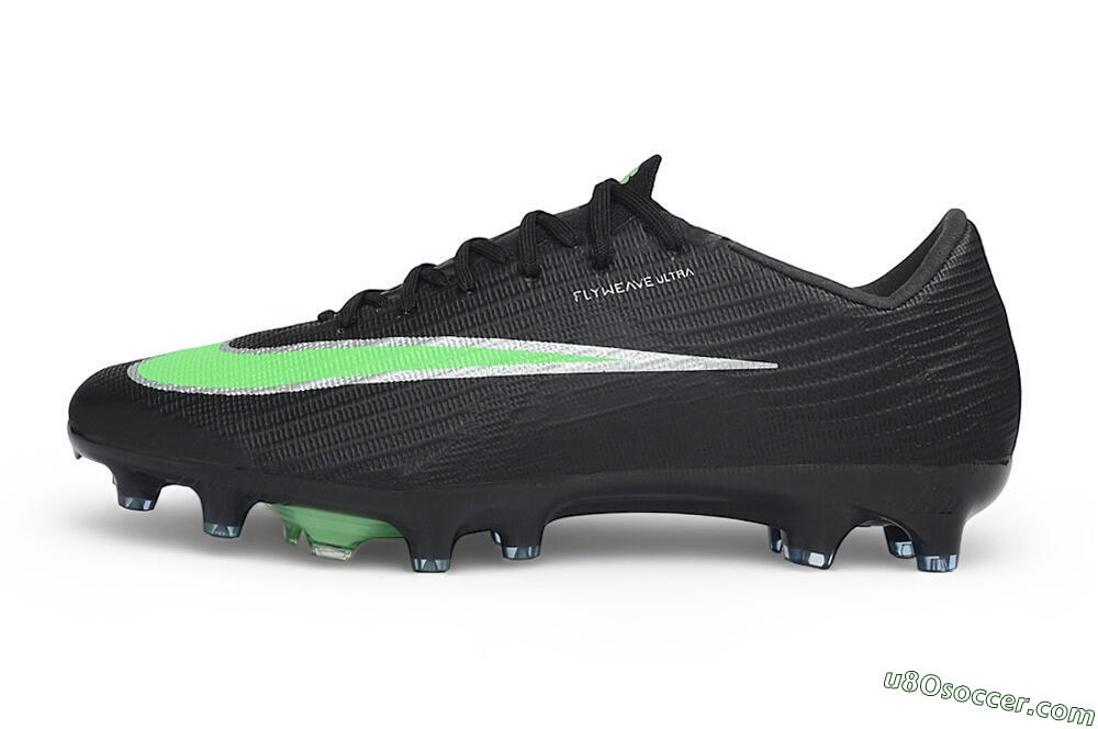 Nike Air Zoom Mercurial Superfly 11 Elite FG Firm Ground Soccer Cleats - Black/Black/Electric Green 2