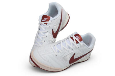 Supreme x Nike SB Gato IC Indoor & Futsal Soccer Shoes - White/White/Team Red