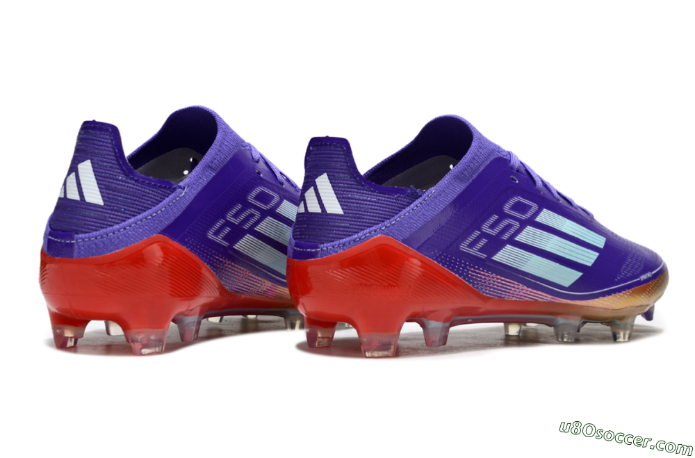 Adidas F50 Elite FG Firm Ground Soccer Cleats - Purple/Lucid Fuchsia/Metallic Gold 6