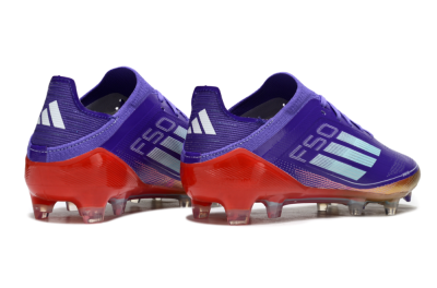 Adidas F50 Elite FG Firm Ground Soccer Cleats - Purple/Lucid Fuchsia/Metallic Gold
