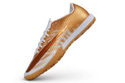 Nike Air Zoom Mercurial Superfly 11 Elite TF Artificial Turf Soccer Shoes - Gold/Metallic Gold/White