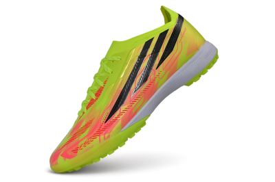 Adidas F50 Hyperfast Elite TF Artificial Turf Soccer Shoes - Yellow/Solar Yellow/Lucid Pink