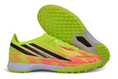 Adidas F50 Hyperfast Elite TF Artificial Turf Soccer Shoes - Yellow/Solar Yellow/Lucid Pink