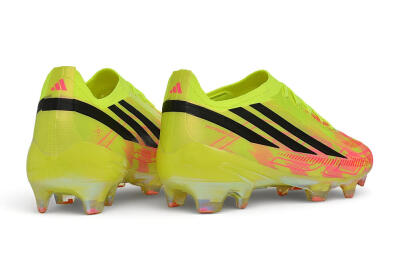 Adidas F50 Hyperfast Elite FG Firm Ground Soccer Cleats - Yellow/Solar Yellow/Lucid Pink