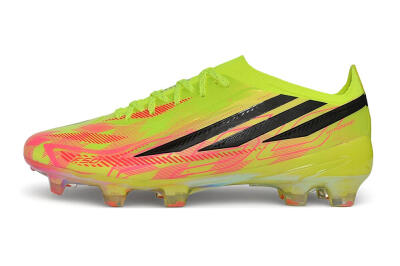 Adidas F50 Hyperfast Elite FG Firm Ground Soccer Cleats - Yellow/Solar Yellow/Lucid Pink