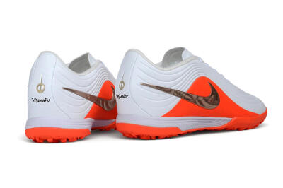 Nike Tiempo Legend 11 Elite TF Artificial Turf Soccer Shoes - White/White/Bright Crimson/Metallic Copper