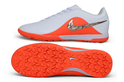 Nike Tiempo Legend 11 Elite TF Artificial Turf Soccer Shoes - White/White/Bright Crimson/Metallic Copper