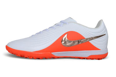 Nike Tiempo Legend 11 Elite TF Artificial Turf Soccer Shoes - White/White/Bright Crimson/Metallic Copper