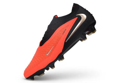 Nike Phantom 6 Elite Low FG Firm Ground Soccer Cleats - Red/Bright Crimson/Black
