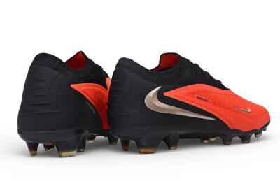 Nike Phantom 6 Elite Low FG Firm Ground Soccer Cleats - Red/Bright Crimson/Black