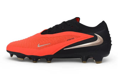 Nike Phantom 6 Elite Low FG Firm Ground Soccer Cleats - Red/Bright Crimson/Black