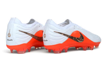 Nike Tiempo Legend 11 Elite FG Firm Ground Soccer Cleats - White/Platinum White/Bright Crimson