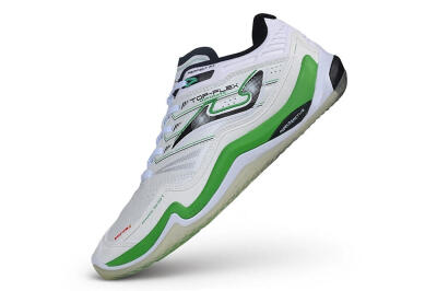 Joma Top Flex IC Indoor & Futsal Soccer Shoes - White/Bright Green/Black