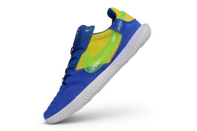 Nike Street Gato IC Indoor & Futsal Soccer Shoes - Blue/Royal Blue/Volt Green