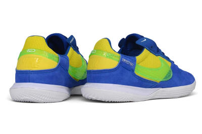 Nike Street Gato IC Indoor & Futsal Soccer Shoes - Blue/Royal Blue/Volt Green