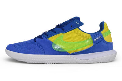 Nike Street Gato IC Indoor & Futsal Soccer Shoes - Blue/Royal Blue/Volt Green