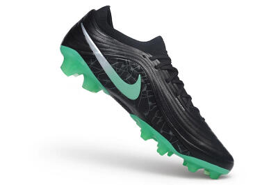 Nike Tiempo Legend 11 Elite FG Firm Ground Soccer Cleats - Black/Black/Mint Foam