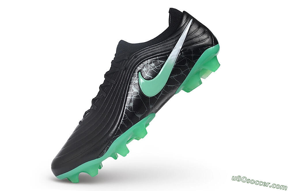 Nike Tiempo Legend 11 Elite FG Firm Ground Soccer Cleats - Black/Black/Mint Foam 5