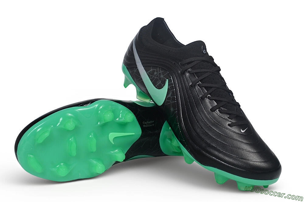 Nike Tiempo Legend 11 Elite FG Firm Ground Soccer Cleats - Black/Black/Mint Foam 3